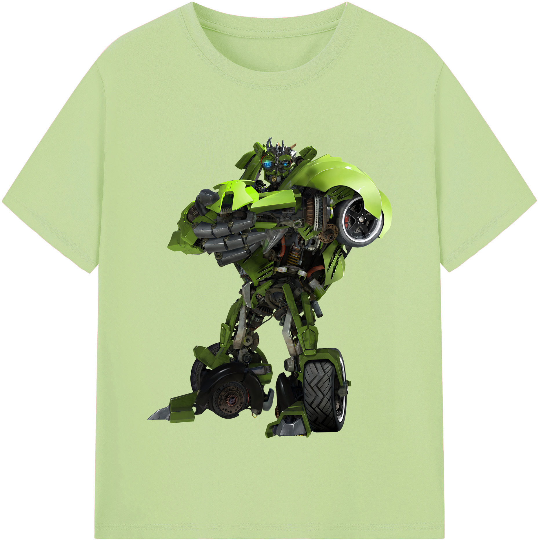 （画像用） Transformers トランスフォーマー 綿100％半袖Tシャツ（フロントプリント）